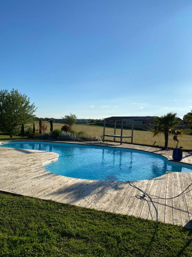 Agreable Chambre D'Hote Calme Avec Piscine Souvans Экстерьер фото